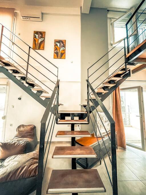 Escala Double Loft 1 & Parking In The City Center ヴォロス エクステリア 写真